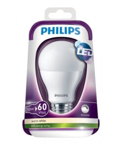 Philips LED varm hvid 10