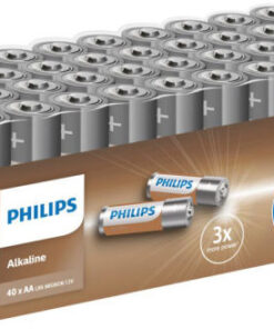 Philips batteri alkaline AA LR6 mignon 1.5V value pack 40 stk. online shopping billigt tilbud shoppetur