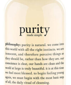 Philosophy purity made simple 3-in-1 cleanser for face and eyes 240ml online shopping billigt tilbud shoppetur