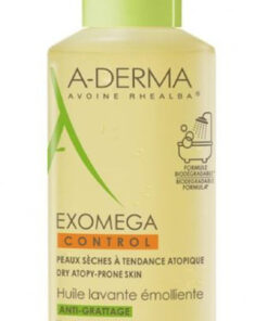 Pierre fabre a-derma exomega control emollient shower oil anti-scratching 200ml online shopping billigt tilbud shoppetur