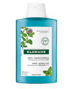 Pierre fabre klorane detox normal hair shampoo with organic mint 200ml online shopping billigt tilbud shoppetur