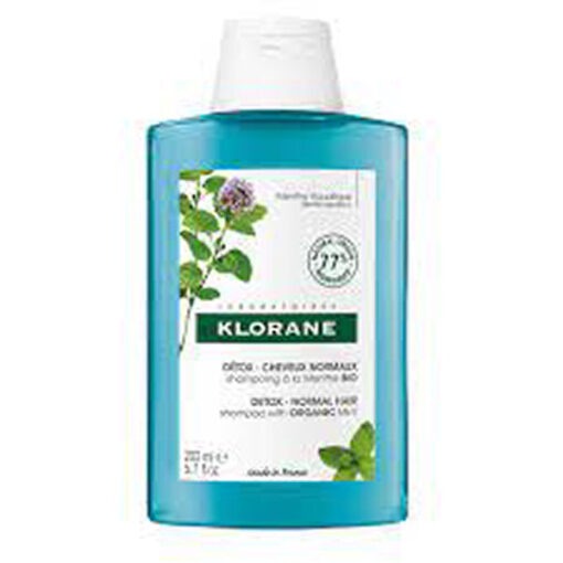 Pierre fabre klorane detox normal hair shampoo with organic mint 200ml online shopping billigt tilbud shoppetur