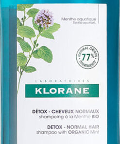 Pierre fabre klorane detox normal hair shampoo with organic mint 400ml online shopping billigt tilbud shoppetur