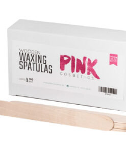 Pink cosmetics wooden waxing spatulas large 100pcs online shopping billigt tilbud shoppetur