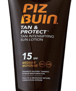 Piz buin tan & protect tan intensifying sun lotion SPF15 medium 150ml online shopping billigt tilbud shoppetur