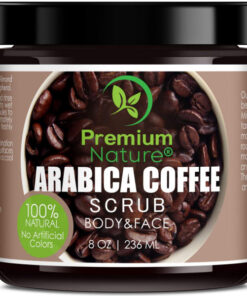 Premium nature scrub body & face arabica coffee 236ml online shopping billigt tilbud shoppetur