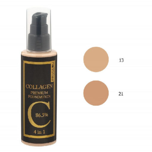 Privia collagen premium foundation 4 in 1 SPF30 #21 100ml online shopping billigt tilbud shoppetur