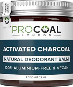 Procoal london activated charcoal natural deodorant balm 60ml online shopping billigt tilbud shoppetur