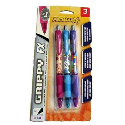 Promarx grippy FX retractable pens 1mm 3 stk. online shopping billigt tilbud shoppetur