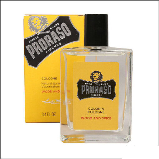 Proraso firenze colonia natural spray wood and spice 100ml online shopping billigt tilbud shoppetur