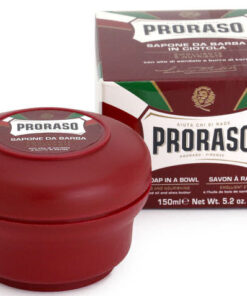 Proraso firenze shaving soap in a bowl coarse beards with sandalwood oil and shea butter 150ml online shopping billigt tilbud shoppetur