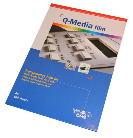 Q-Media transparant film A4 online shopping billigt tilbud shoppetur