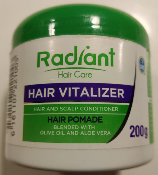 Radiant hair care hair vitalizer hair and scalp conditioner 200g (dato) online shopping billigt tilbud shoppetur