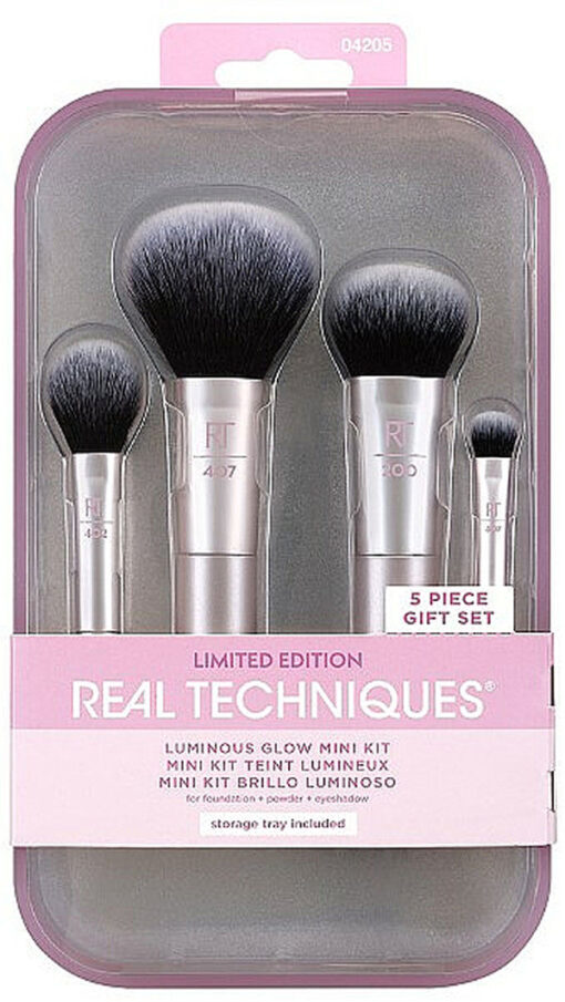 Real techniques luminous glow mini kit limited edition - 5 dele online shopping billigt tilbud shoppetur