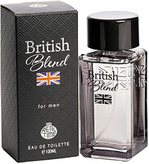 Real time eau de toilette for men british blend 100ml online shopping billigt tilbud shoppetur