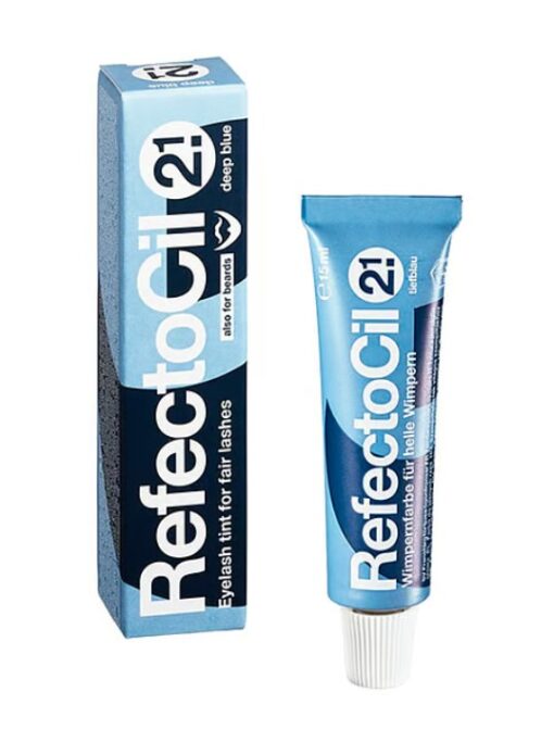 RefectoCil eyelash and eyebrow tint 2.1 deep blue 15ml online shopping billigt tilbud shoppetur