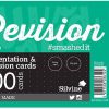 Revision presentation & revision cards A6 100 cards hvid online shopping billigt tilbud shoppetur