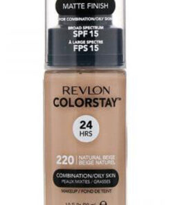 Revlon colorstay 24hrs matte finish SPF15 220 natural beige 30ml online shopping billigt tilbud shoppetur