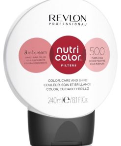 Revlon professional nutri color filters 3in1 cream direct hair color 500 purple red 240ml online shopping billigt tilbud shoppetur