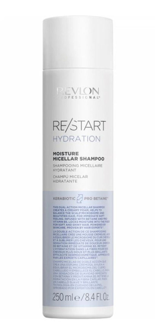 Revlon professional re/start hydration moisture micellar shampoo 250ml online shopping billigt tilbud shoppetur