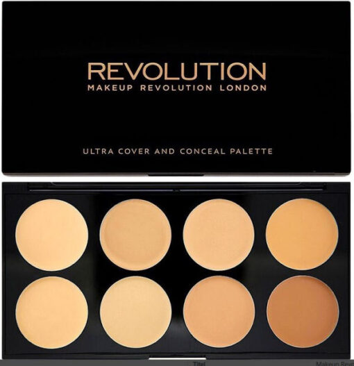 Revolution london cover & conceal ultra professional cover & concealer palette online shopping billigt tilbud shoppetur