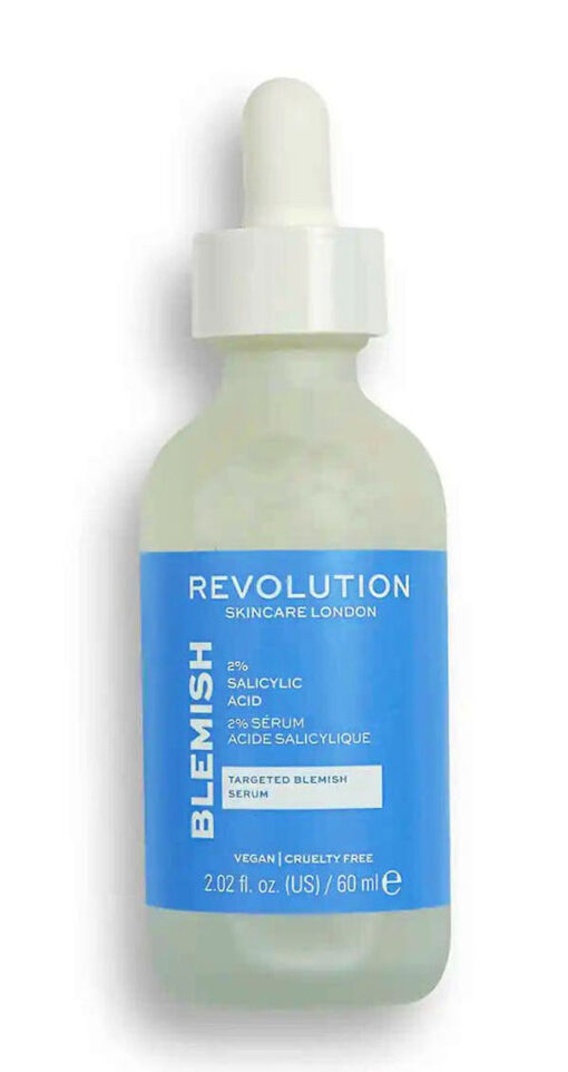 Revolution skincare london blemish 2% salicylic acid 60ml online shopping billigt tilbud shoppetur