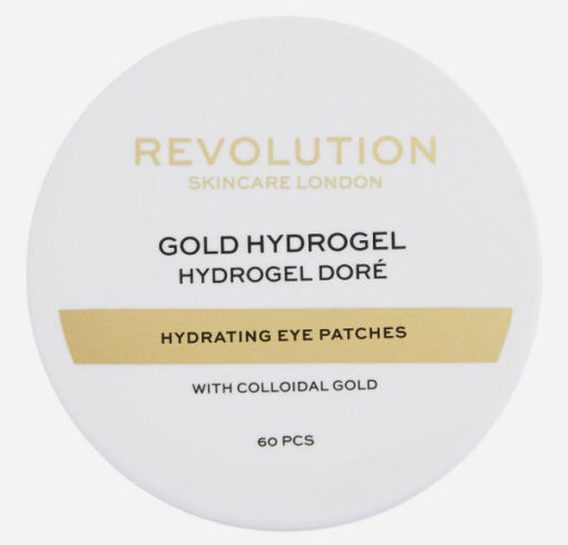 Revolution skincare london gold hydrogel hydrating eye patches 60 stk. online shopping billigt tilbud shoppetur