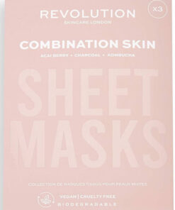 Revolution skincare london sheet masks combination skin 3 stk. online shopping billigt tilbud shoppetur