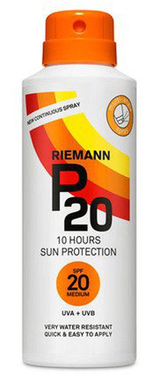 Riemann P20 10 hours sun protection SPF20 medium 150ml online shopping billigt tilbud shoppetur