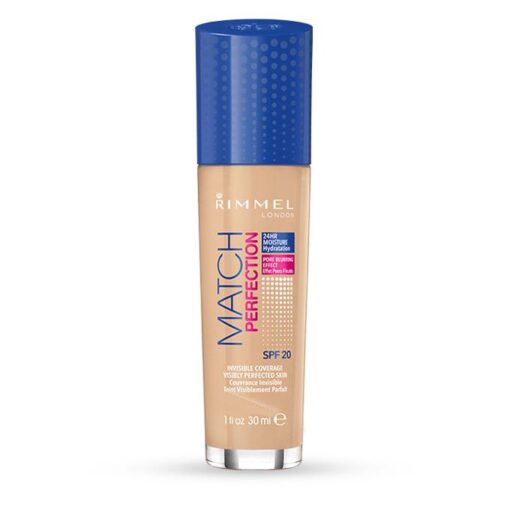 Rimmel Match perfection foundation spf20 100 ivory 30ml online shopping billigt tilbud shoppetur