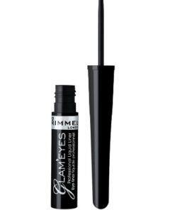 Rimmel glam eyes professionale liquide eyeliner black glamour 3