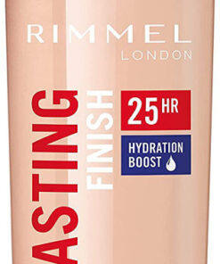 Rimmel london lasting finish full coverage lightweight foundation SPF20 010 rose ivory 30ml online shopping billigt tilbud shoppetur