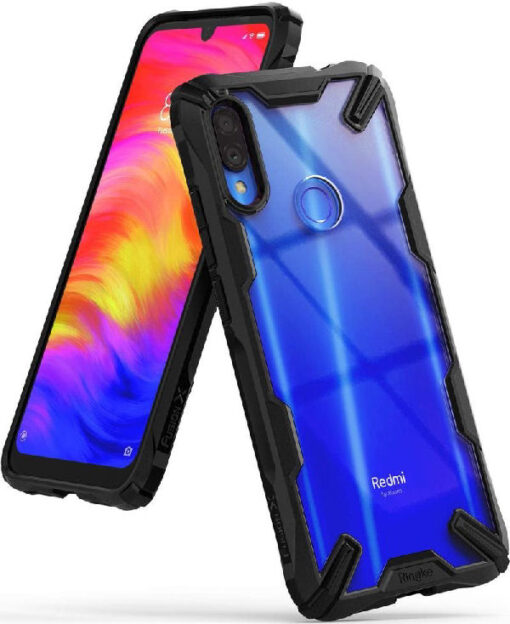 Ringke fusion X hybrid cover black for xiaomi redmi note 7 online shopping billigt tilbud shoppetur