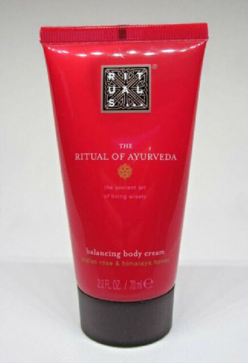 Rituals the ritual of ayurveda balancing body cream indian rose & himalaya honey 70ml online shopping billigt tilbud shoppetur