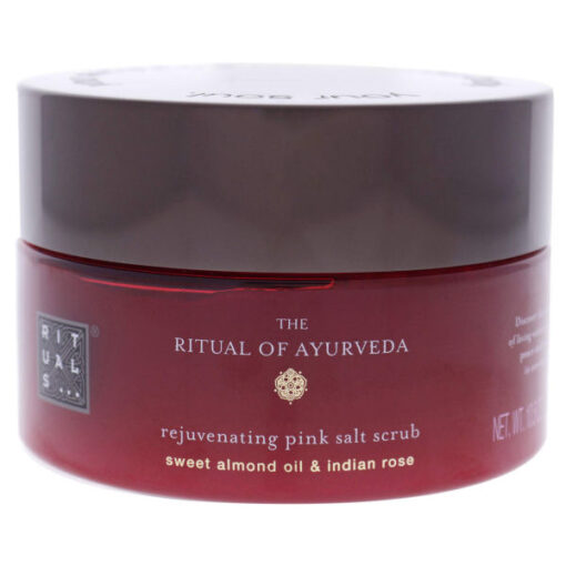 Rituals the ritual of ayurveda rejuvenating pink salt scrub 300g (bøtte upæn) online shopping billigt tilbud shoppetur