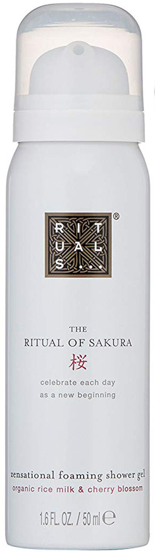 Rituals the ritual of sakura zensational foaming shower gel 50ml online shopping billigt tilbud shoppetur