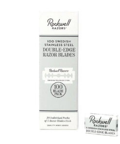 Rockwell razors 100 swedish stainless steel double-edge razor blades online shopping billigt tilbud shoppetur