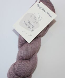 Rosy Green Wool - Melange gammelrosa farve 260 - 100g online shopping billigt tilbud shoppetur