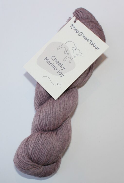 Rosy Green Wool - Melange gammelrosa farve 260 - 100g online shopping billigt tilbud shoppetur