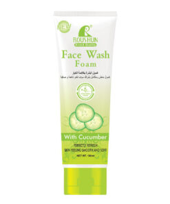 Roushun face wash foam with cucumber 100ml online shopping billigt tilbud shoppetur