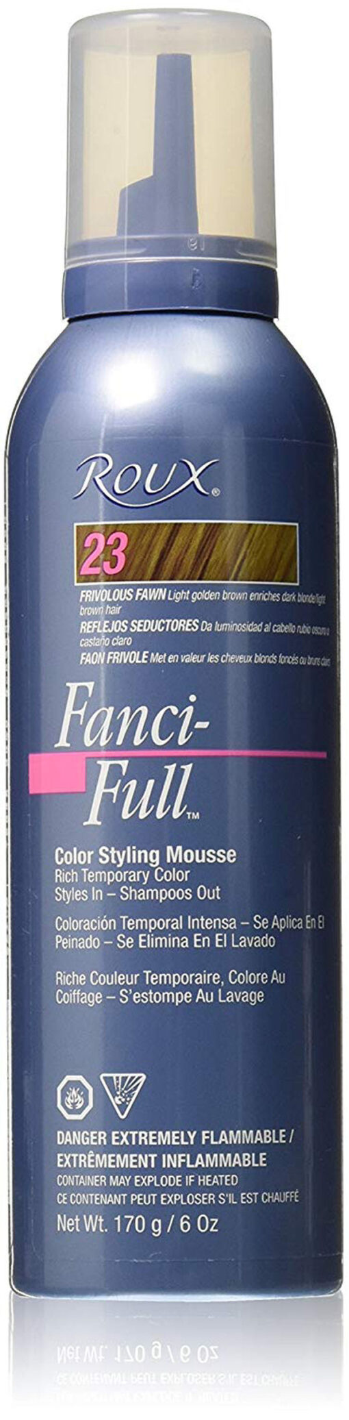 Roux fanci-full color styling mousse 23 170g online shopping billigt tilbud shoppetur