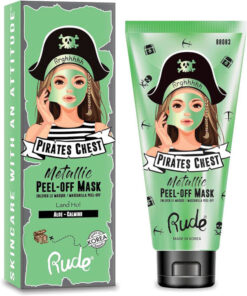 Rude pirates chest metallic peel-off mask land ho 60ml online shopping billigt tilbud shoppetur