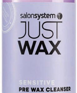 Salon system just wax sensitive pre wax cleanser lavender & aloe vera 500ml online shopping billigt tilbud shoppetur