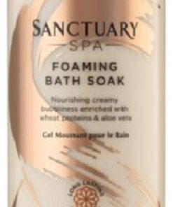 Sanctuary spa foaming bath soak 500ml online shopping billigt tilbud shoppetur