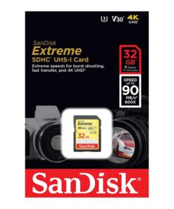 Sandisk Extreme SDHC UHS-I 32gb/90MB/s class 10 online shopping billigt tilbud shoppetur