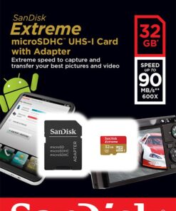 Sandisk Extreme microSDHC UHS-I 32gb/90MB/s class 10 online shopping billigt tilbud shoppetur