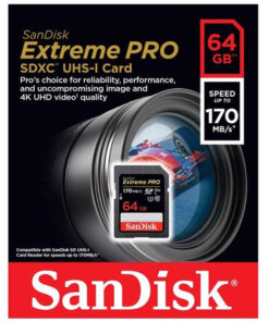 Sandisk extreme pro SDXC UHS-I card 64gb online shopping billigt tilbud shoppetur