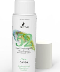 Sativa seed of nature 52 face cleansing milk all skin types 150ml online shopping billigt tilbud shoppetur