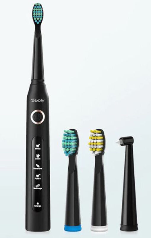 Sboly electric toothbrush model 507 black online shopping billigt tilbud shoppetur