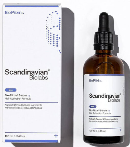 Scandinavian biolabs men bio-pilixin serum hair activation formula 100ml online shopping billigt tilbud shoppetur